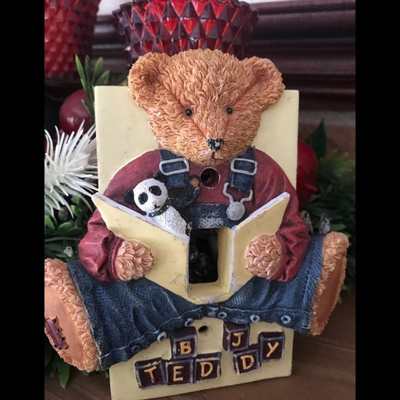 Rare Vintage 1970’s Teddy Bear Light Switch Cover - Picture 2 of 7